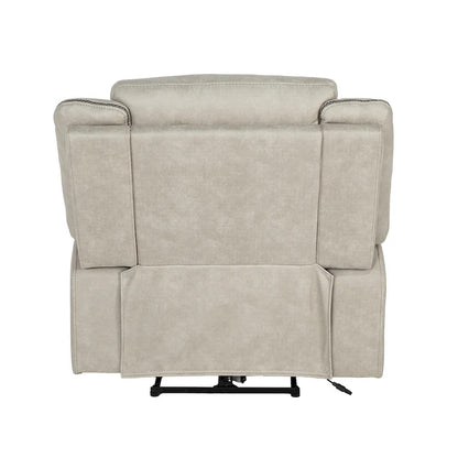 Furniture of America - Arturus - Power Recliner - Light Brown - NX6061LB-CH-PM view 8