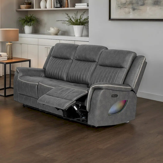 Furniture of America - Arturus - Power Sofa - Dark Gray - NX6061DG-SF-PM view 1