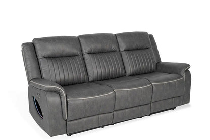 Furniture of America - Arturus - Power Sofa - Dark Gray - NX6061DG-SF-PM view 3