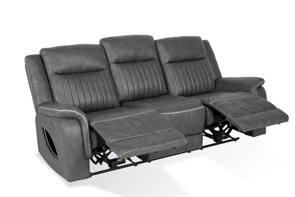 Furniture of America - Arturus - Power Sofa - Dark Gray - NX6061DG-SF-PM view 5