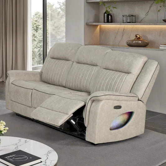 Furniture of America - Arturus - Power Sofa - Light Brown - NX6061LB-SF-PM view 1