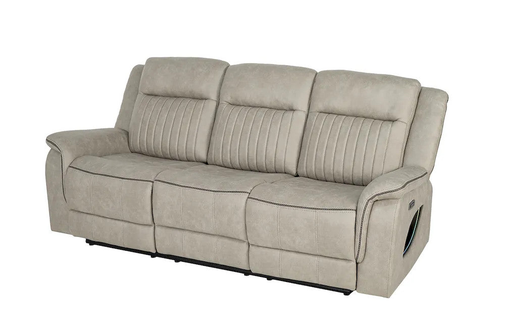 Furniture of America - Arturus - Power Sofa - Light Brown - NX6061LB-SF-PM view 2
