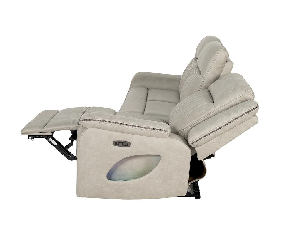 Furniture of America - Arturus - Power Sofa - Light Brown - NX6061LB-SF-PM view 6