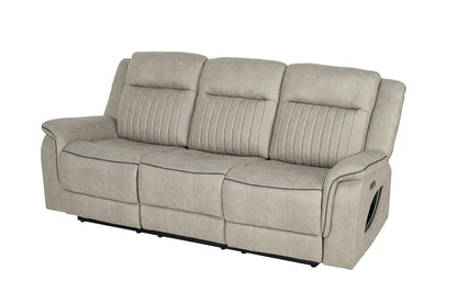 Furniture of America - Arturus - Power Sofa + Loveseat - Light Brown - NX6061LB-PM-2PC view 4