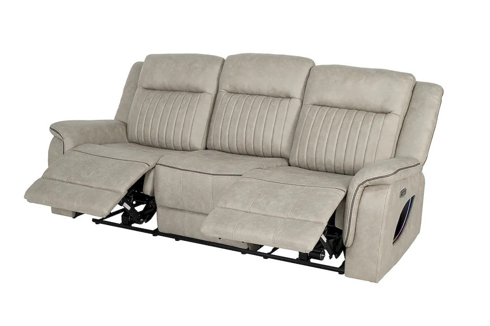 Furniture of America - Arturus - Power Sofa + Loveseat - Light Brown - NX6061LB-PM-2PC view 6