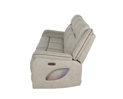 Furniture of America - Arturus - Power Sofa + Loveseat - Light Brown - NX6061LB-PM-2PC view 7