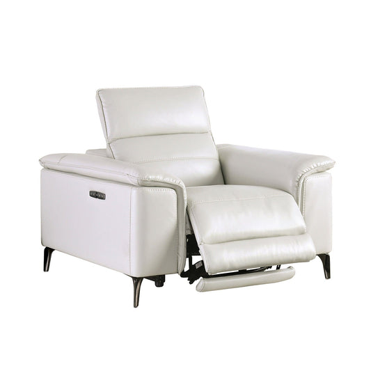 Furniture of America - Ascona Power Recliner in Light Taupe - CM9927FG-CH-PM View 1