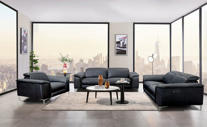 Furniture of America - Ascona Power Sofa in Black - CM9927BK-SF-PM View 2