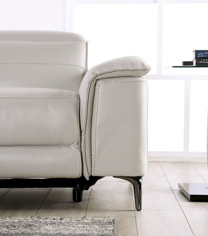 Furniture of America - Ascona Power Sofa + Loveseat in Light Taupe - CM9927FG-PM-2PC View 2