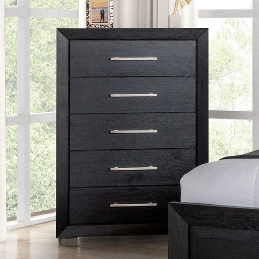 Furniture of America - Ashbourne Chest in Black - FM7415BK-C View 1