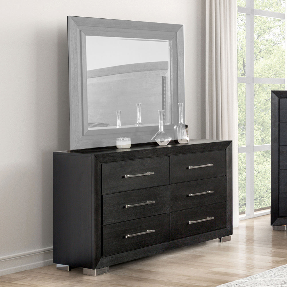 Furniture of America - Ashbourne Dresser in Black - FM7415BK-D View 1