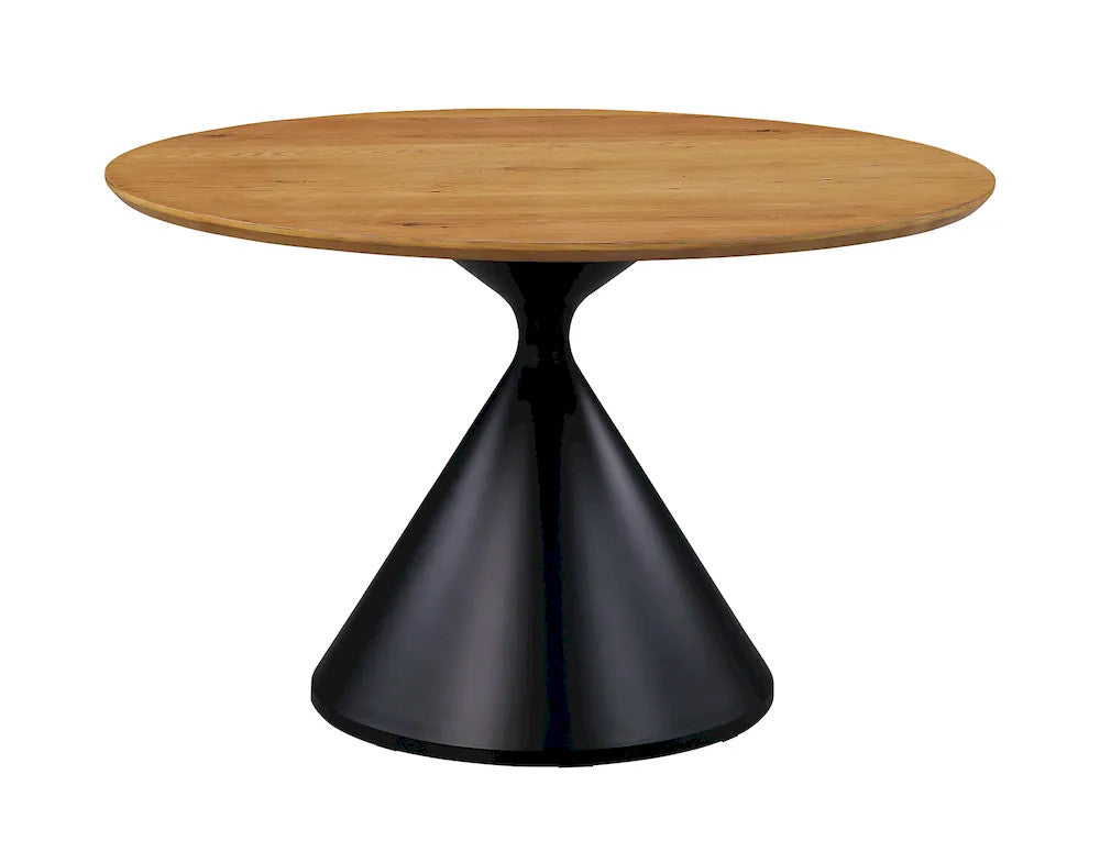 Furniture of America - Athan - 5 Pc. Dining Table Set - Black/Oak - FM37018BK-RT-5PC18BK view 2