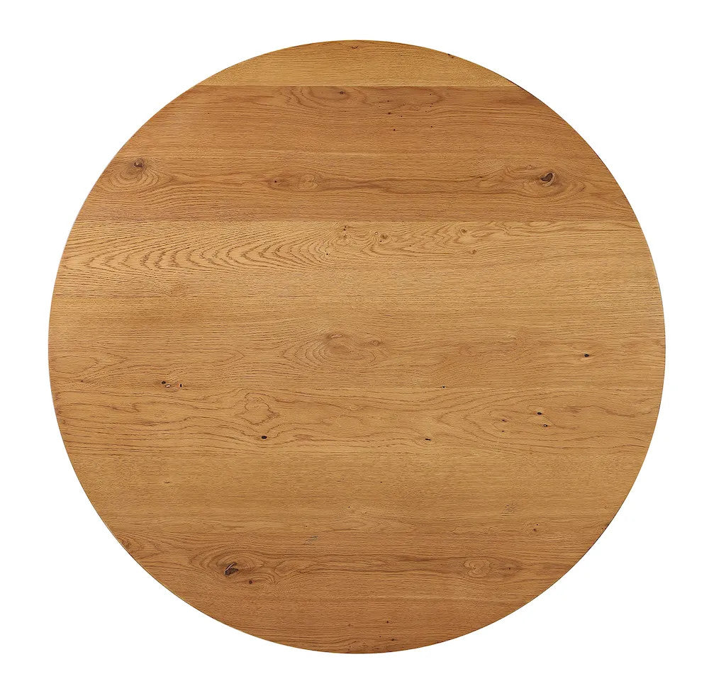 Furniture of America - Athan - 5 Pc. Dining Table Set - Black/Oak - FM37018BK-RT-5PC18BK view 3