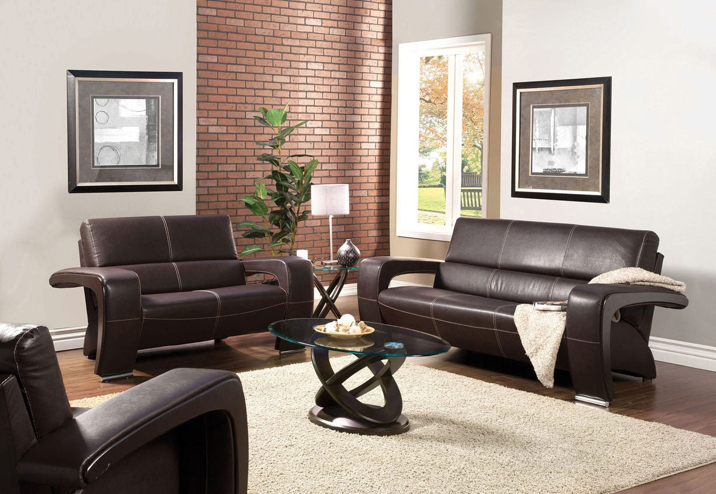 Furniture of America - Atwood Ii Coffee Table in Dark Walnut - CM4401C View 2