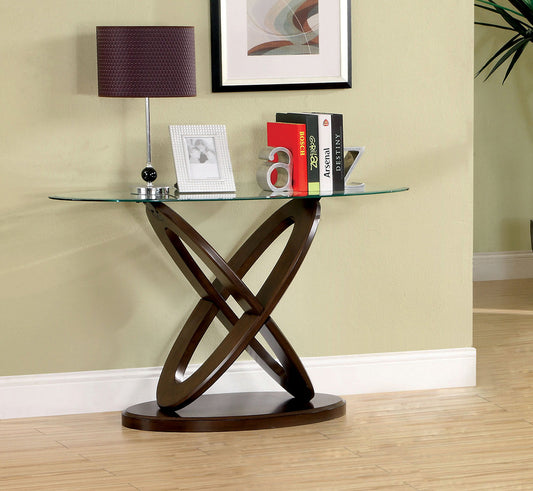 Furniture of America - Atwood Ii Sofa Table in Dark Walnut - CM4401S View 1