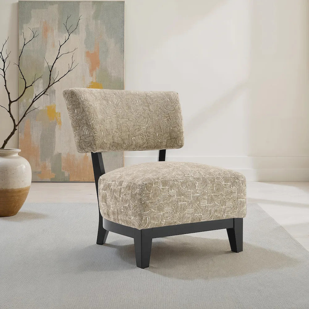 Furniture of America - Aveni - Accent Chair, Beige - FM-AC6008BG view 2