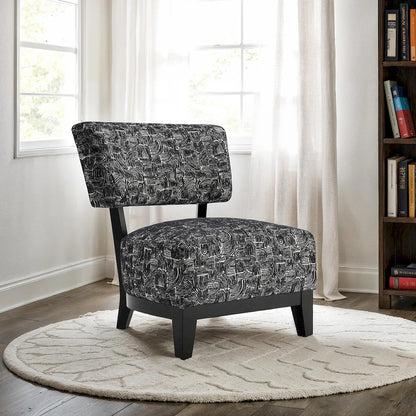 Furniture of America - Aveni - Accent Chair, Black - FM-AC6008BK view 2