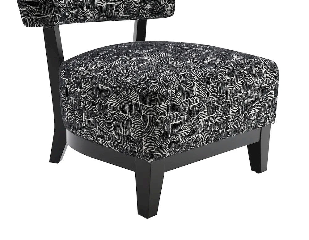 Furniture of America - Aveni - Accent Chair, Black - FM-AC6008BK view 6