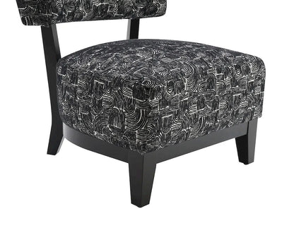 Furniture of America - Aveni - Accent Chair, Black - FM-AC6008BK view 6