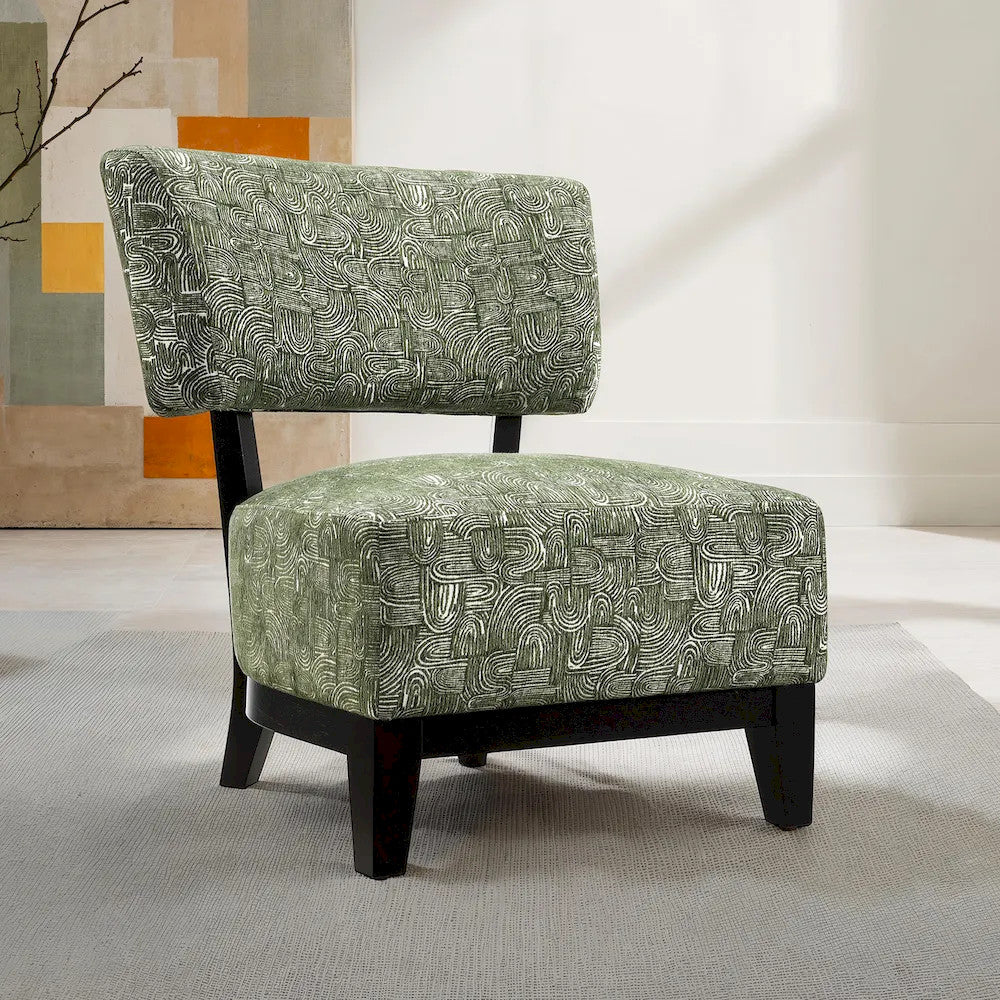 Furniture of America - Aveni - Accent Chair, Green - FM-AC6008GR view 1