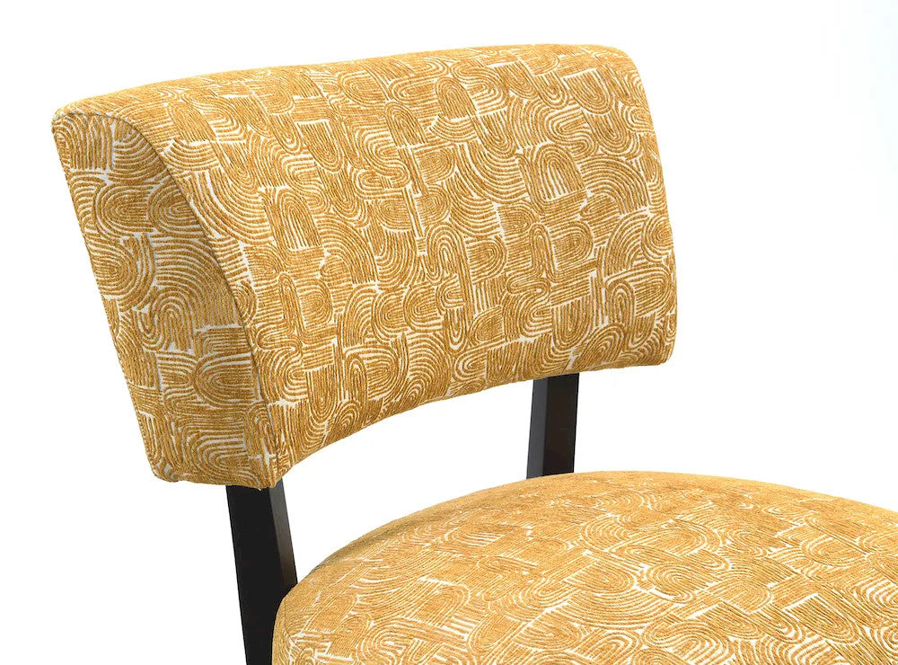 Furniture of America - Aveni - Accent Chair, Yellow - FM-AC6008YL view 5
