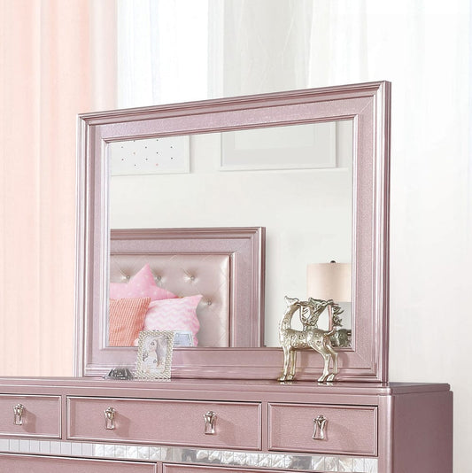 Furniture of America - Avior Mirror in Rose Gold - CM7170RG-M View 1