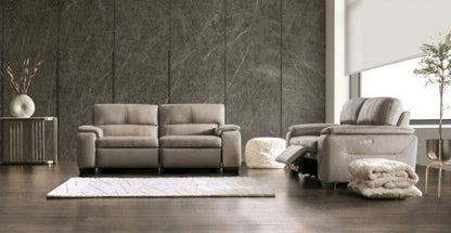 Furniture of America - Balderico Power Sofa in Taupe - FM90001TP-SF-PM-PK View 6