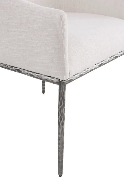 Furniture of America - Balvi - Arm Chair (1/CTN) - Gunmetal - FM37016GY-AC view 3