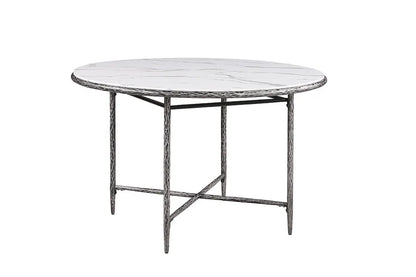 Furniture of America - Balvi - Round Dining Table - Gunmetal - FM37012GY-RT-3A view 1