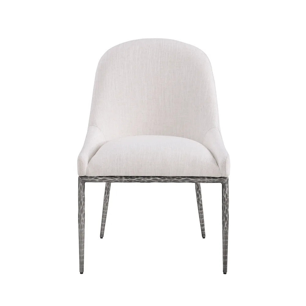Furniture of America - Balvi - Side Chair (1/CTN) - Gunmetal - FM37015GY-SC view 2