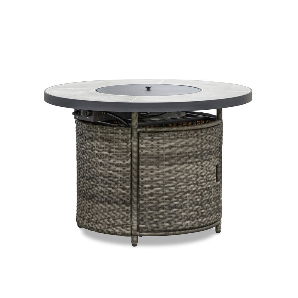 Furniture of America - Barbuda Fire Pit Table in Gray - GM-1045 View 1