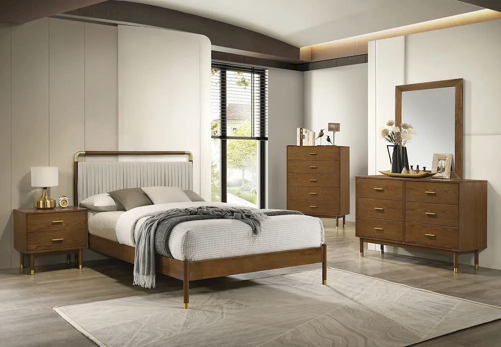 Furniture of America - Bardot - Twin Bed - FM72033WN-T-BED view 2