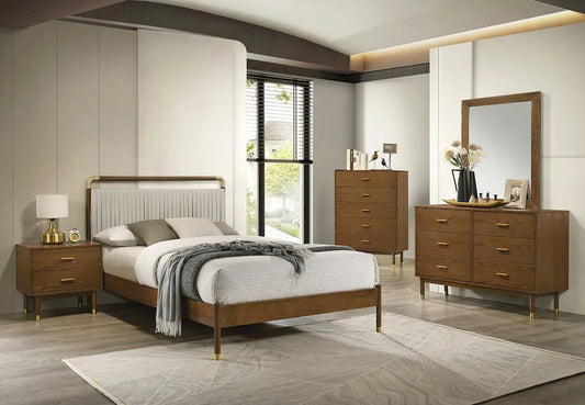 Furniture of America - Bardot - Twin Bed - FM72033WN-T-BED view 2