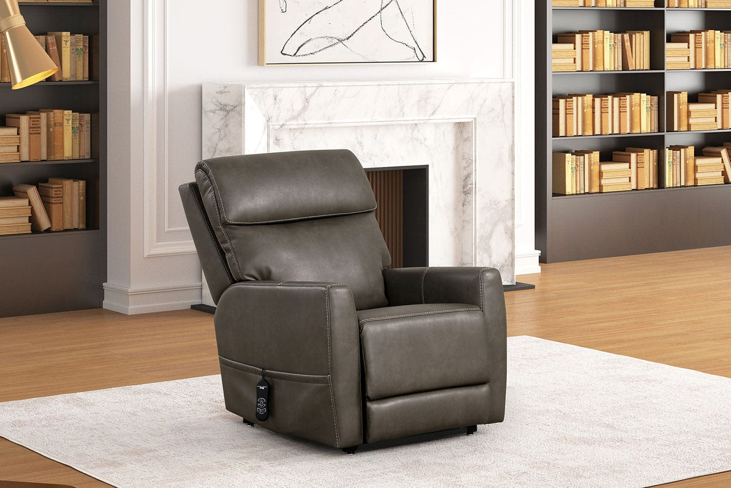 Furniture of America - Barnabas Lift Chair in Gray - FM68003GY-LC View 1