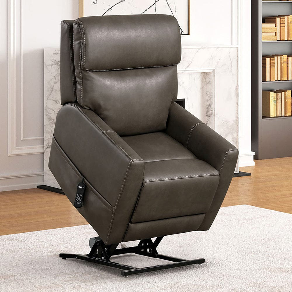 Furniture of America - Barnabas Lift Chair in Gray - FM68003GY-LC View 4