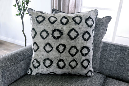 Furniture of America - Basie Sofa + Loveseat in Gray - SM5156-2PC View 5