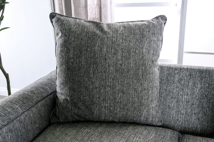 Furniture of America - Basie Sofa + Loveseat in Gray - SM5156-2PC View 6