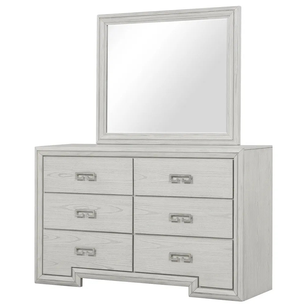 Furniture of America - Basilone - 4 Pc. Queen Bedroom Set w/ 2NS - FM7440WH-Q-5PC-2NS view 5