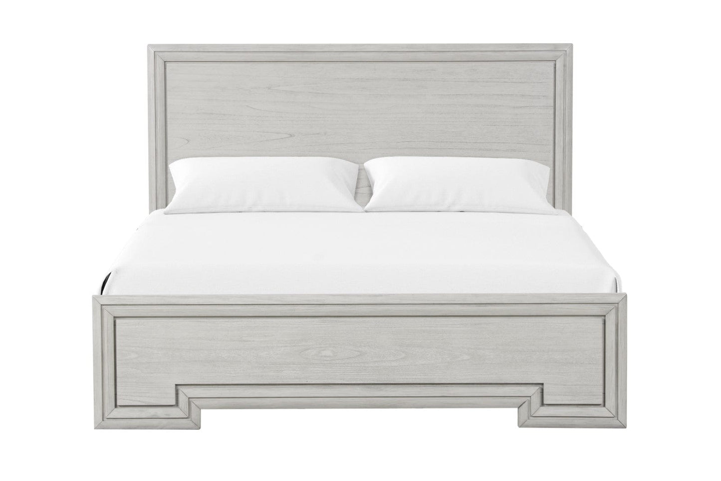 Furniture of America - Basilone 5 Pc. Queen Bedroom Set w/ Chest in Rustic White - FM7440WH-Q-5PC-CHEST View 3