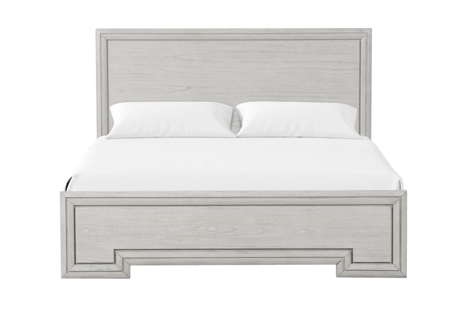 Furniture of America - Basilone 5 Pc. Queen Bedroom Set w/ Chest in Rustic White - FM7440WH-Q-5PC-CHEST View 3