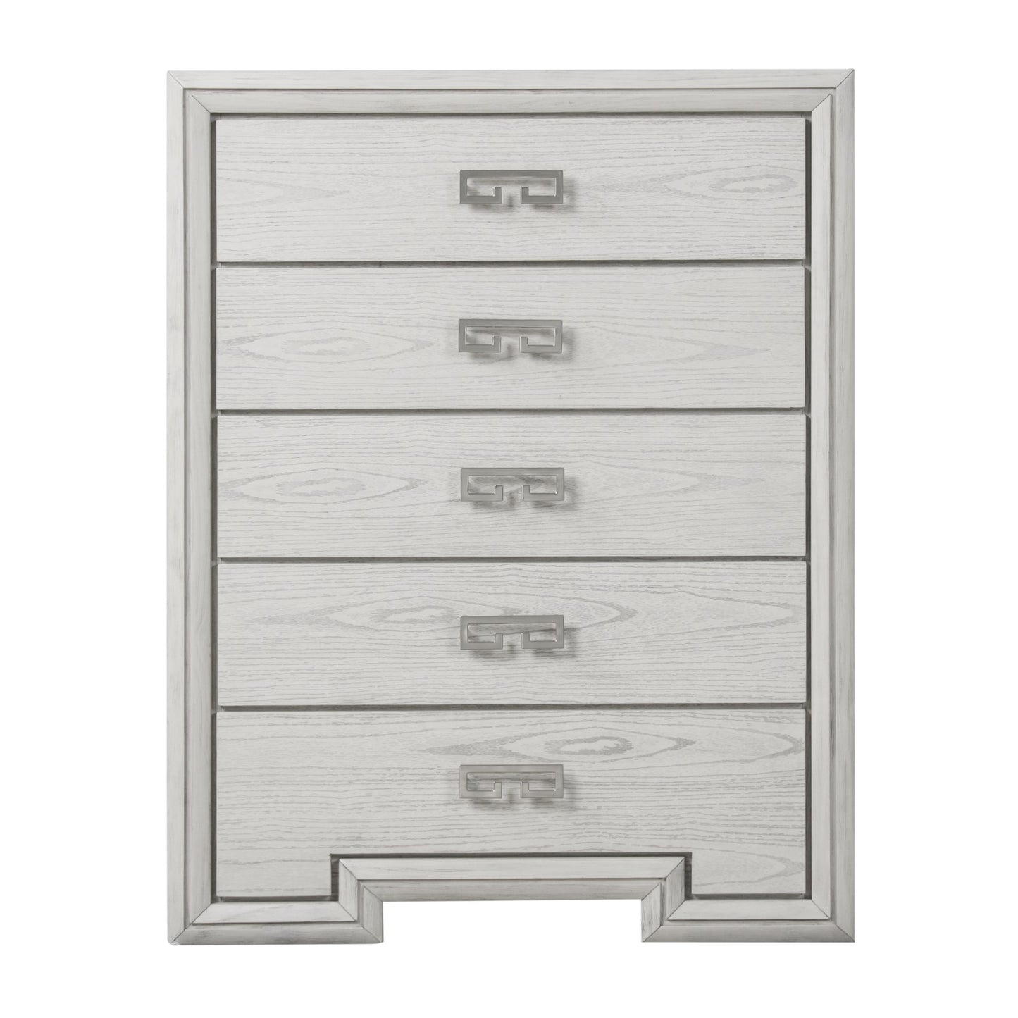 Furniture of America - Basilone Chest in Rustic White - FM7440WH-C View 3