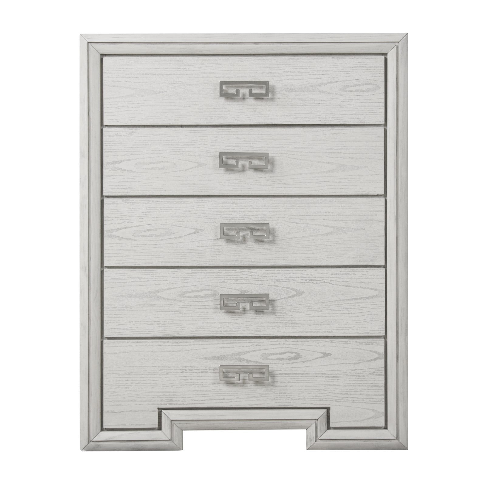 Furniture of America - Basilone Chest in Rustic White - FM7440WH-C View 3
