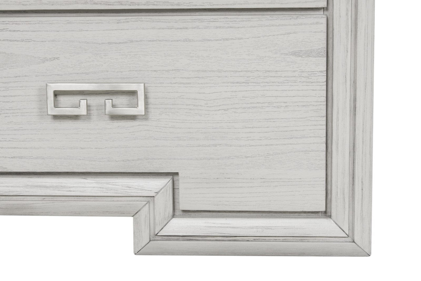 Furniture of America - Basilone Dresser in Rustic White - FM7440WH-D View 4