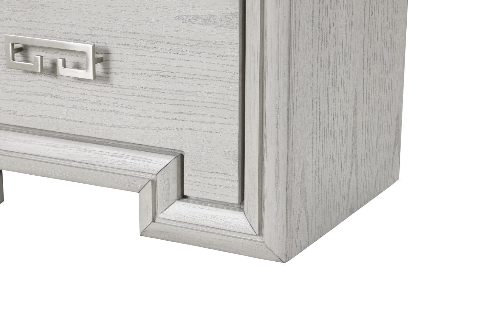 Furniture of America - Basilone Nightstand in Rustic White - FM7440WH-N View 6