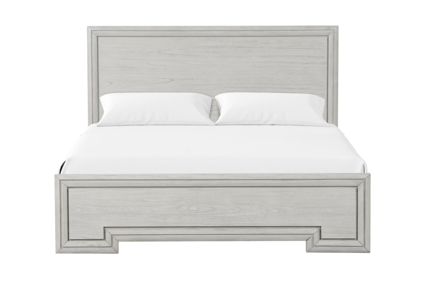 Furniture of America - Basilone Queen Bed in Rustic White - FM7440WH-Q-BED View 2
