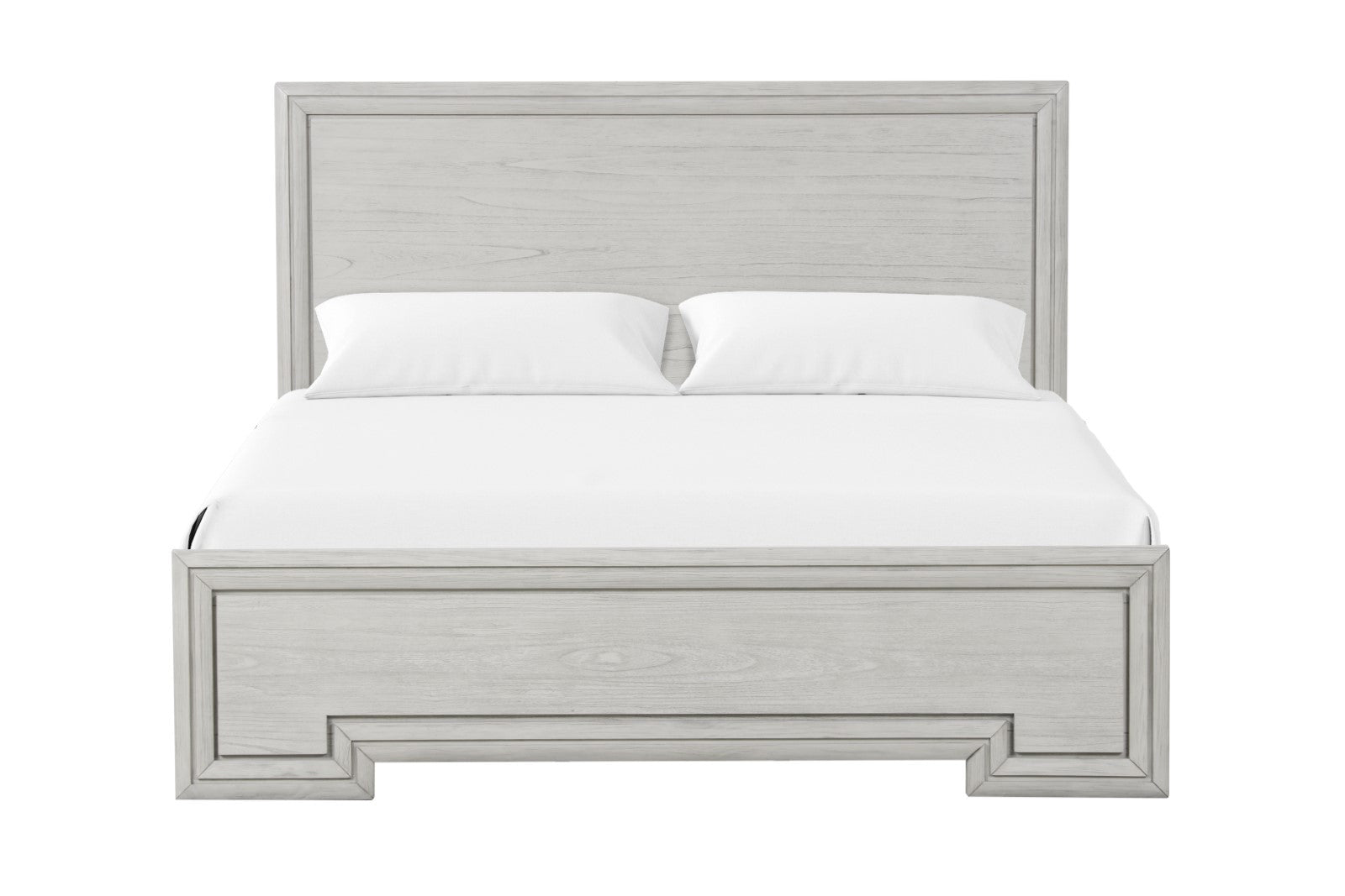 Furniture of America - Basilone Queen Bed in Rustic White - FM7440WH-Q-BED View 2