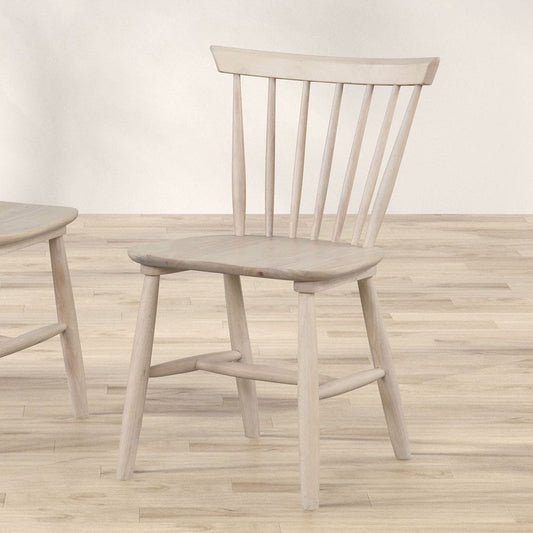 Furniture of America - Beale Side Chair Set of 2 in White Oak - FM3101NT-SC-2PK View 1
