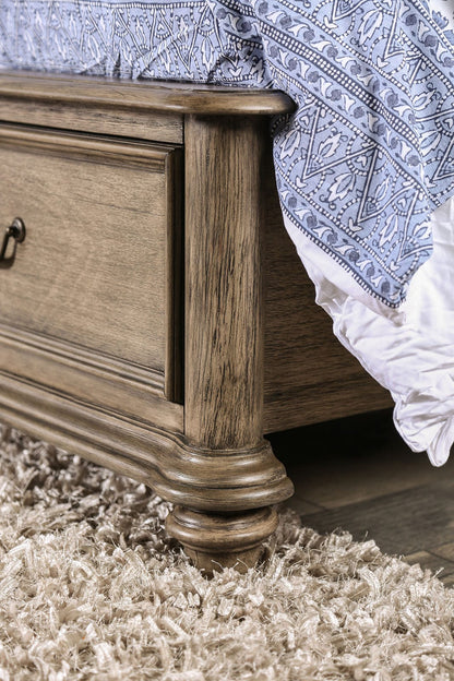 Furniture of America - Belgrade 5 Pc. Queen Bedroom Set w/ Chest in Rustic Natural - CM7613Q-5PC-CHEST View 3