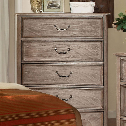 Furniture of America - Belgrade Chest in Rustic Natural - CM7611C View 1