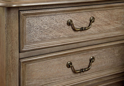 Furniture of America - Belgrade Dresser in Rustic Natural - CM7611D View 2